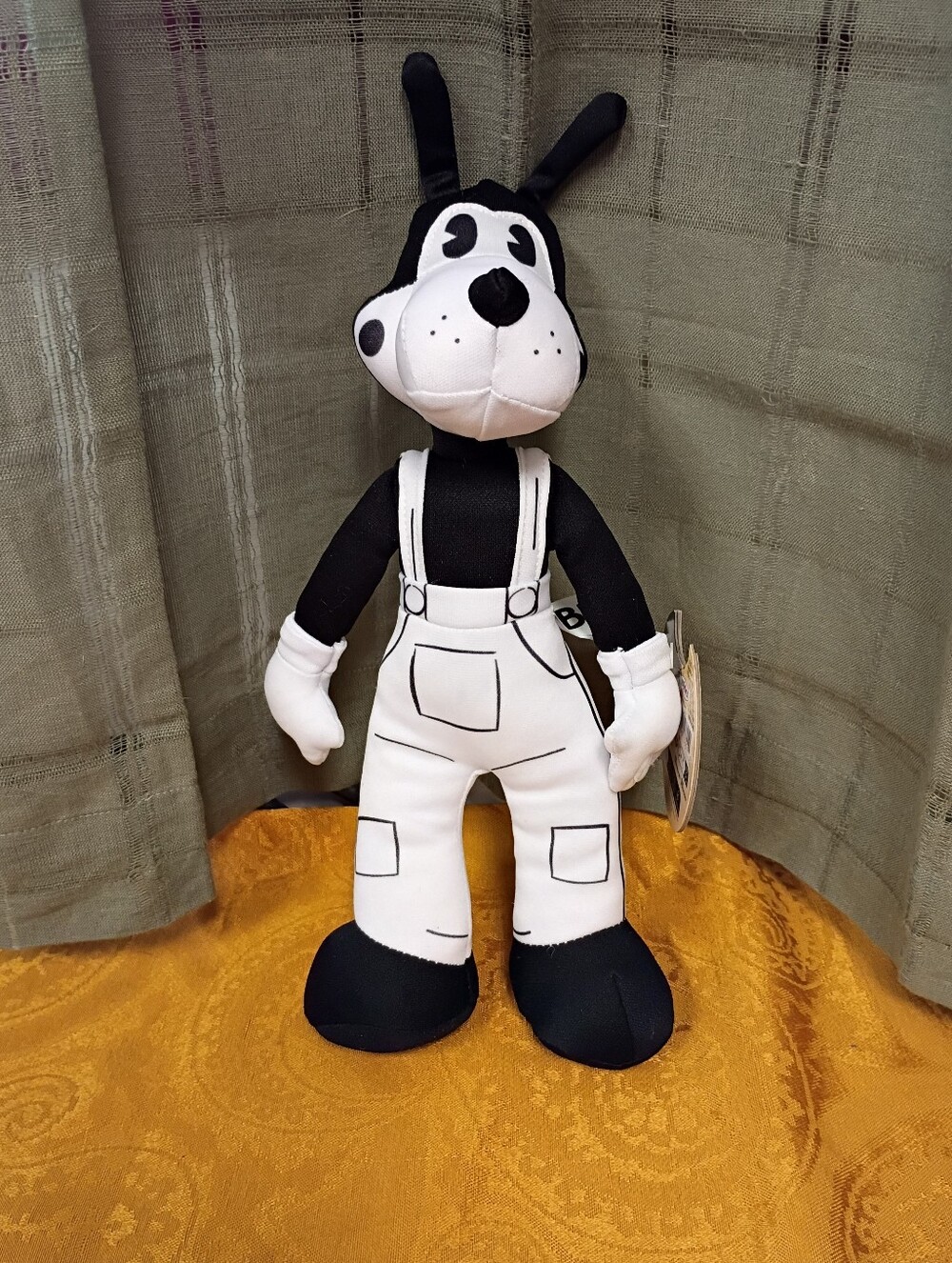 NWT 2025 Jakks Pacific Boris The Wolf From Bendy And The Ink Machine Plush 9"